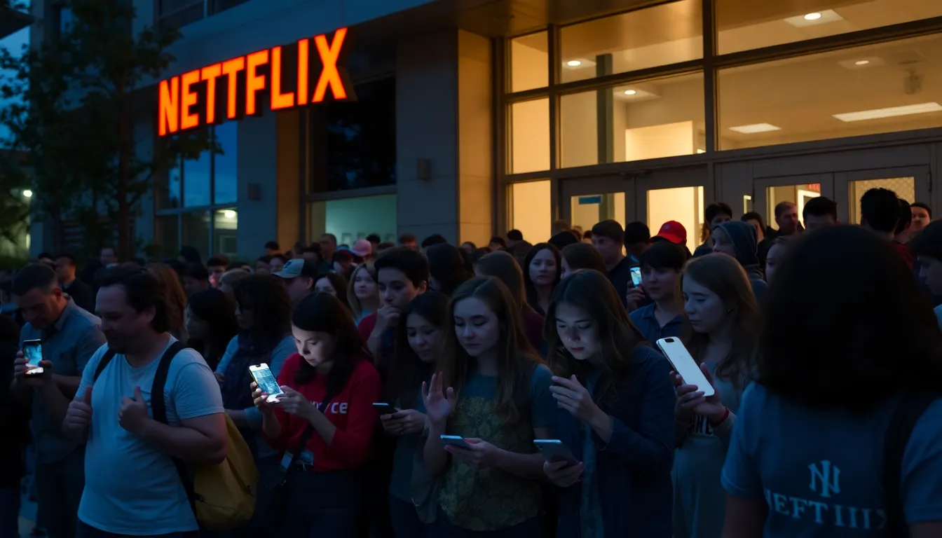 Fans express frustration as they encounter error messages on their screens while trying to stream the finale of Stranger Things during the highly anticipated premiere.