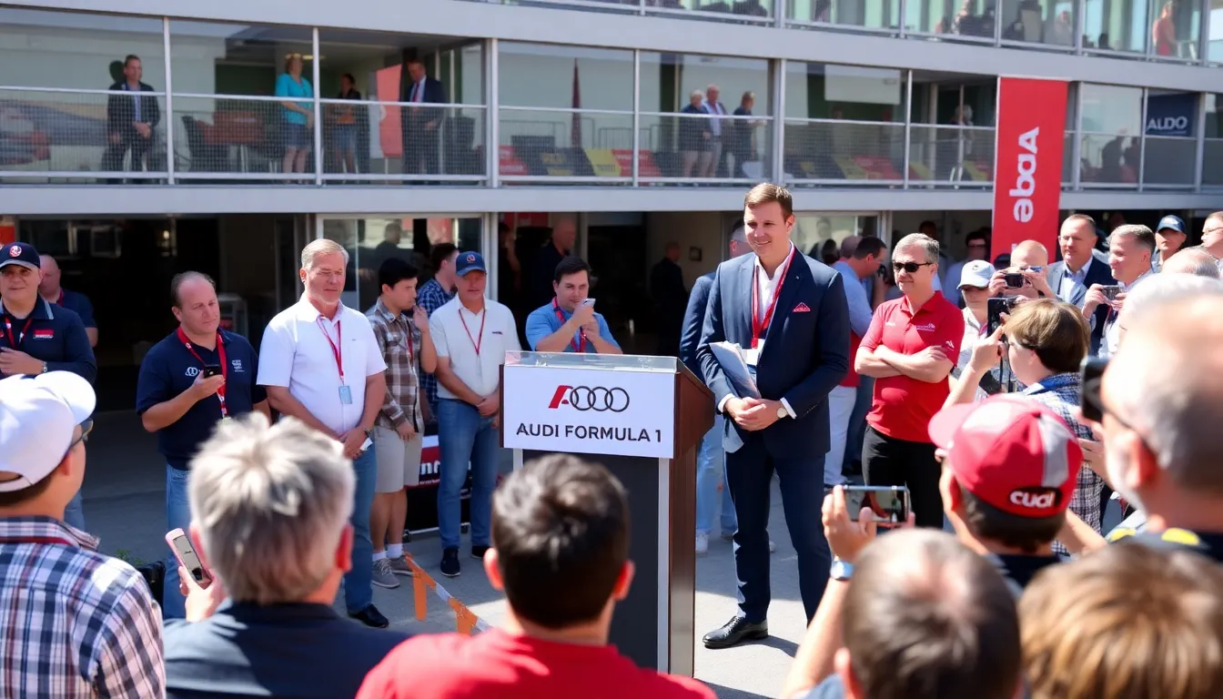 The trading cards aim to strengthen the connection between fans and Audi as the team prepares for its debut season in Formula 1