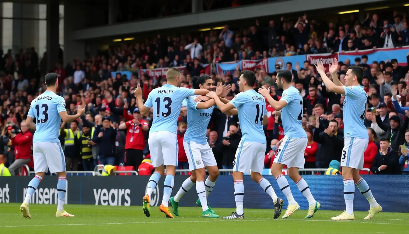 Fans cheering passionately in the stands, highlighting their engagement and support for the players recognized in the team of the week