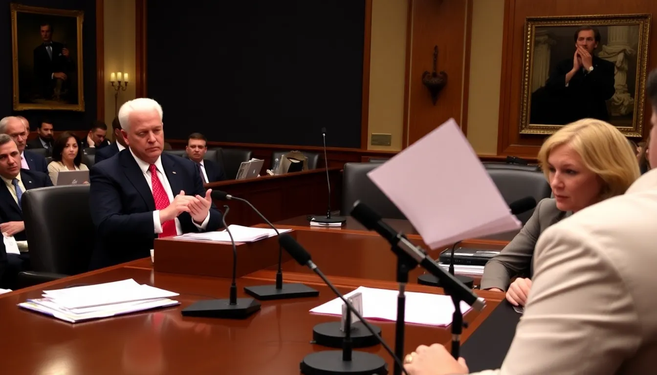 A group of executives from a technology firm announces the acquisition of TikTok during a press conference, with reporters capturing the moment in a packed conference room.