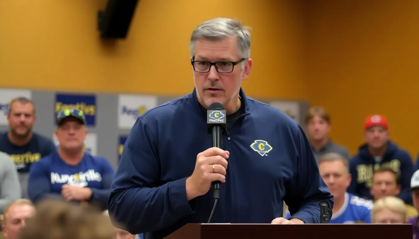 Oliver Glasner speaks during a press conference, addressing fan criticism and emphasizing the importance of open communication between the team and supporters.