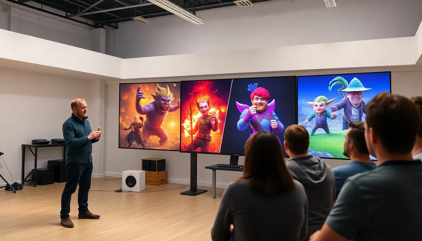 ピーター・モリニューが開発した新作のゲームメカニクスを体験するプレイヤーのワクワクした表情