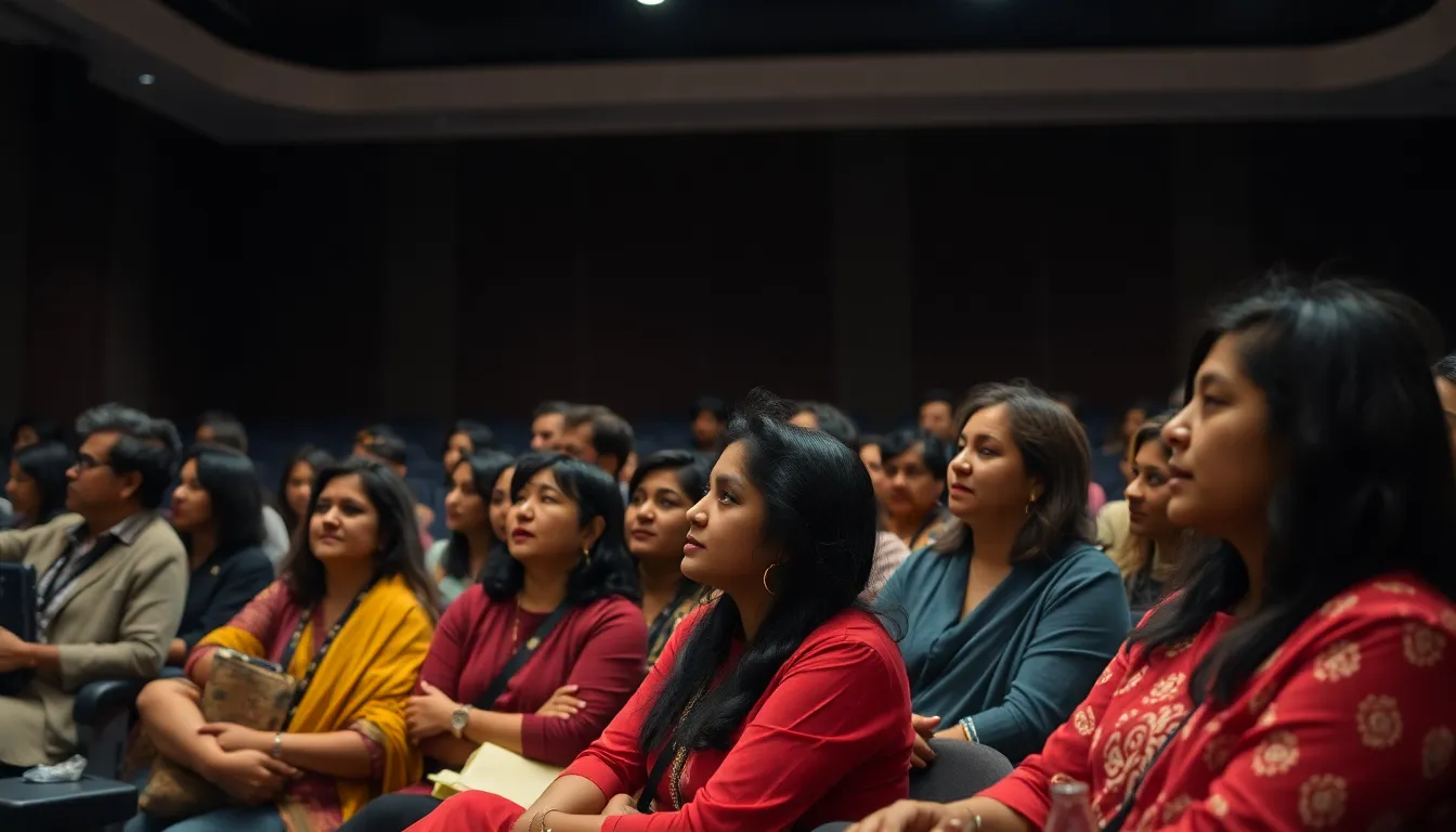 Young activists engaging in online discussions about social justice, reflecting the influence of Arundhati Roy's ideas on contemporary digital platforms