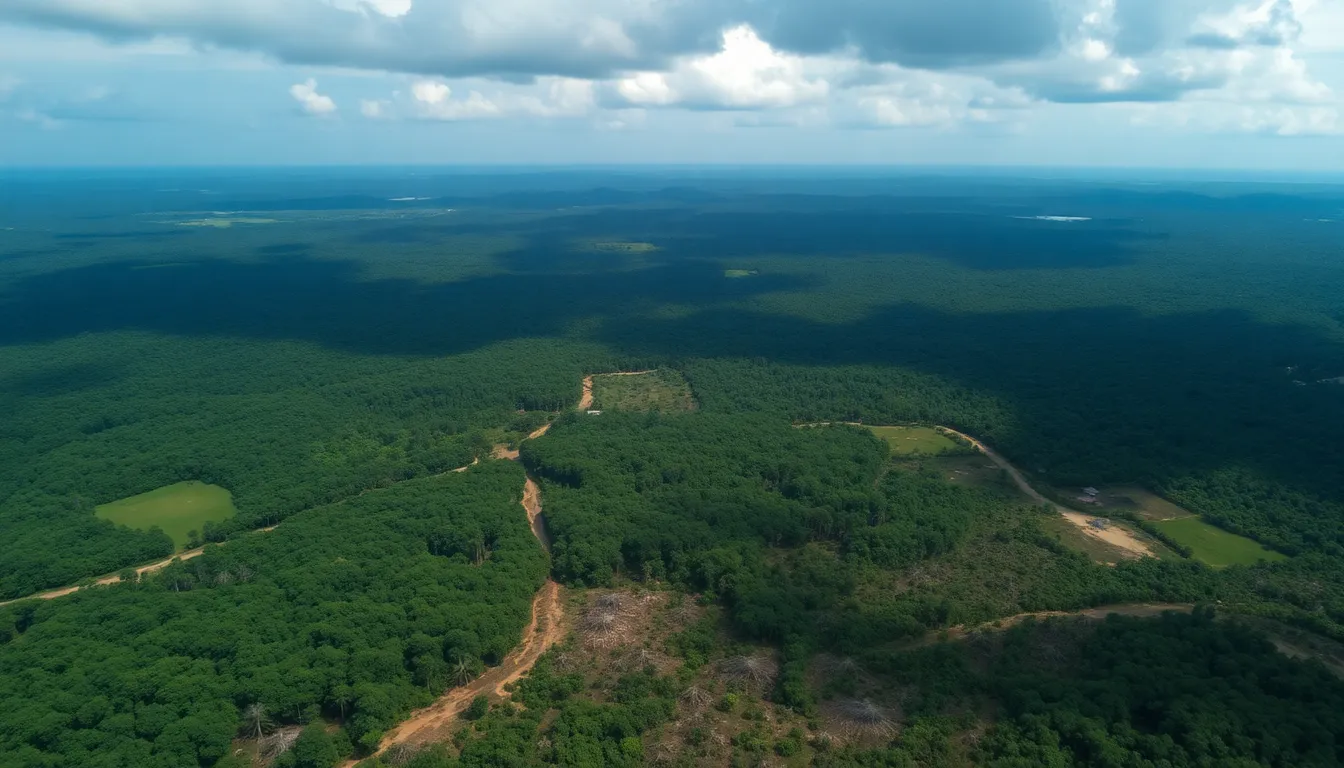 A group of business leaders gathers around a conference table, discussing strategies for implementing sustainable practices in response to environmental challenges highlighted in a recent report.