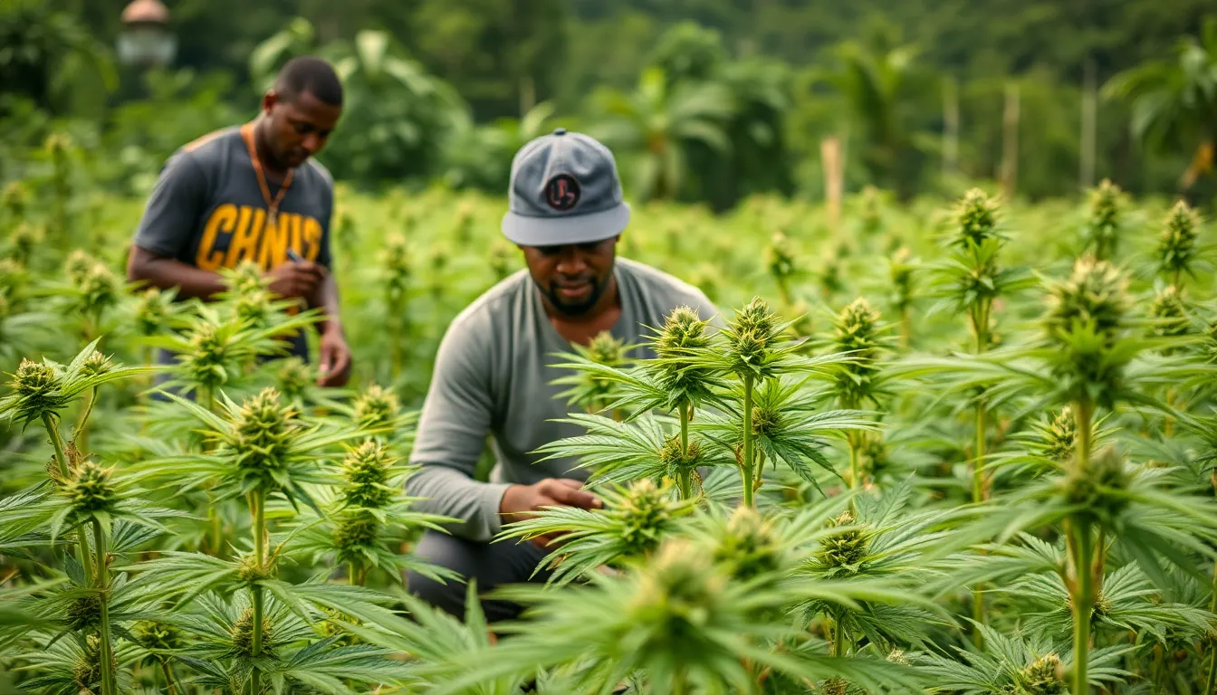 Smallscale farmers in the Caribbean gather to share insights on sustainable practices in cannabis cultivation, reflecting the community's focus on building a thriving industry