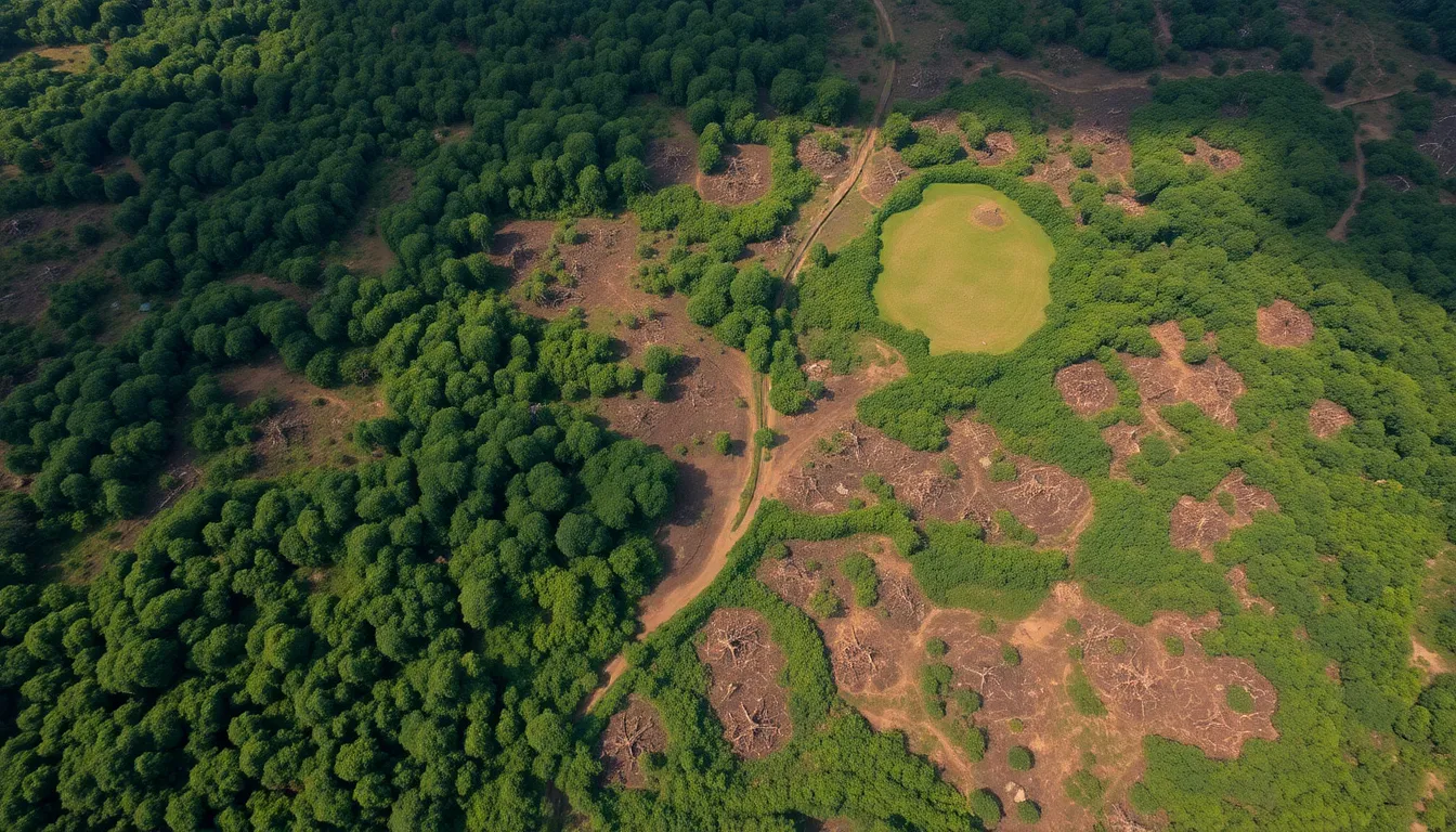 An industrial facility implementing innovative technologies aimed at reducing waste and enhancing resource efficiency in line with sustainable practices