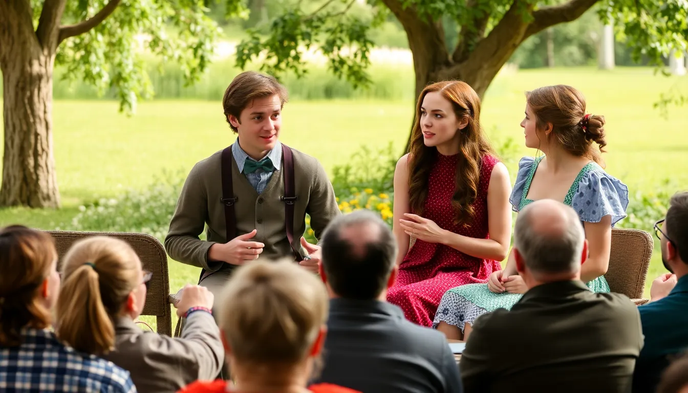 A promotional poster featuring Daniel Radcliffe as a 'karatekicking Cowardly Lion' alongside Emma Watson as Dorothy, highlighting the controversial remake concept