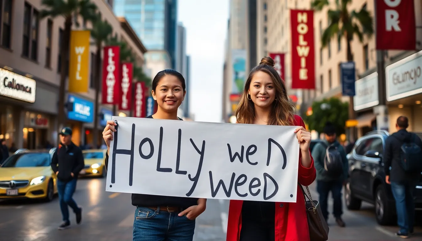 The bustling streets of L.A. symbolizing the new challenges and opportunities faced by the characters in 'Dark Winds.'