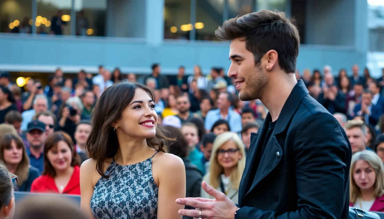 Dua Lipa and Callum Turner pose together on the red carpet at the Berlin Film Festival, drawing attention from fans and media during the premiere of Turner's film "Rosebush Pruning."