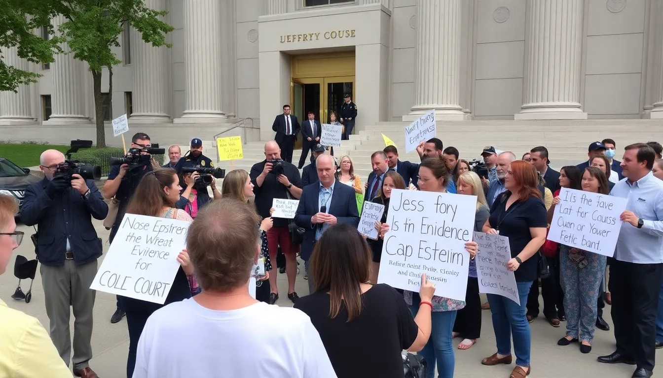 Social media platforms become battlegrounds for conspiracy theories as users share speculative narratives about Epstein's network