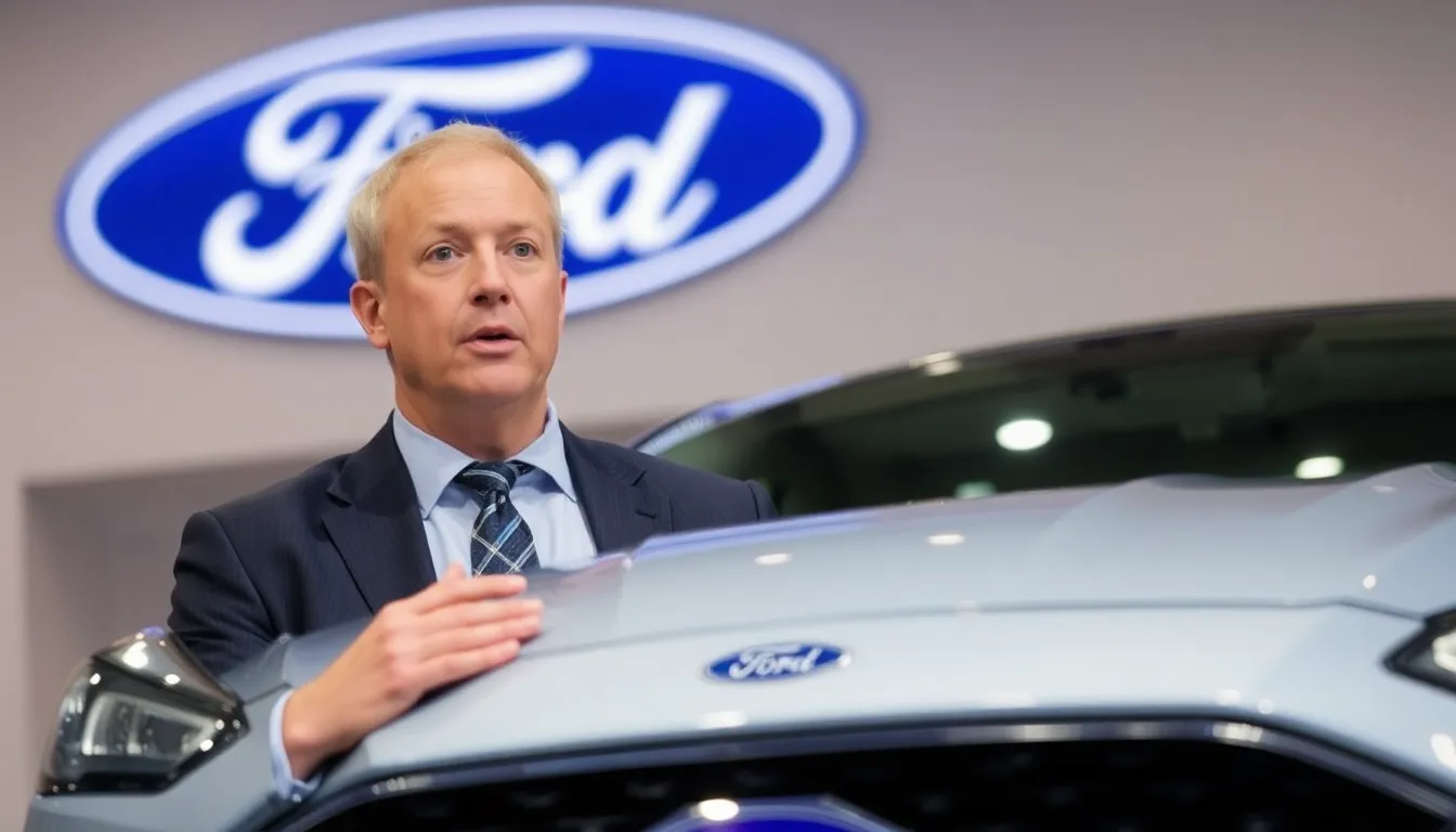 Ford executives discuss the company's financial outlook during an earnings call, highlighting anticipated losses in the electric vehicle sector for the next three years.