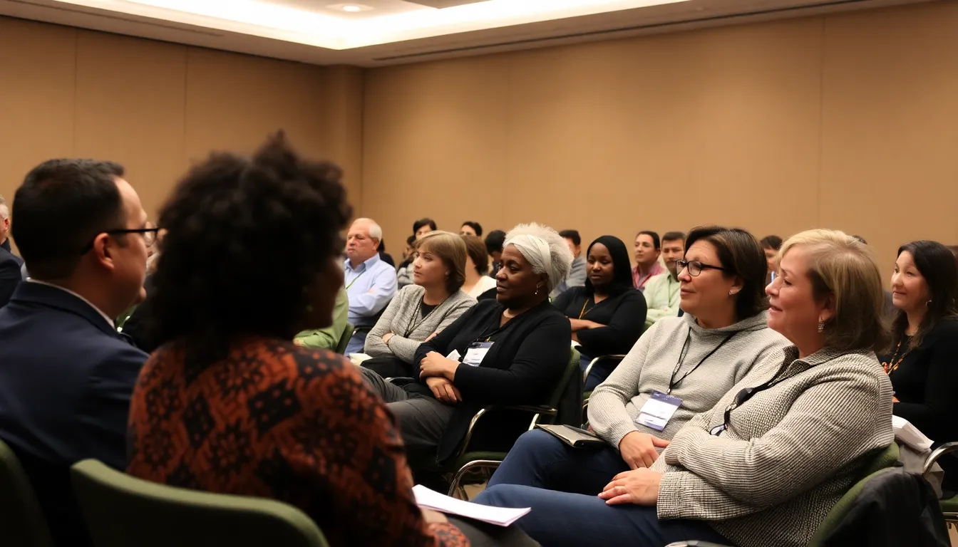 A classroom setting where students are actively participating in a lesson focused on the significance of Toni Morrison's literature in understanding race and identity