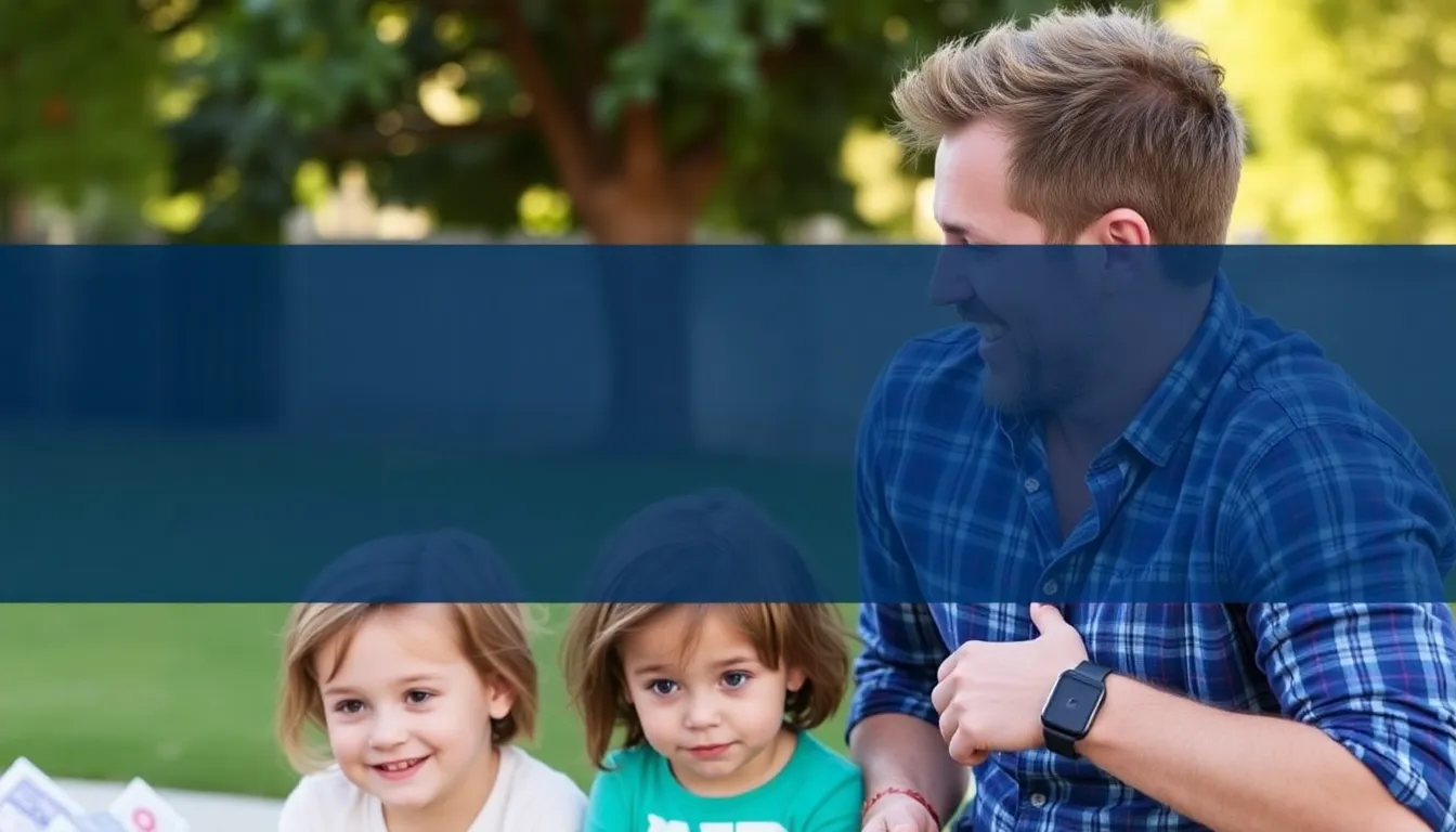 James Van Der Beek shares a joyful moment with his five children in a cozy living room, highlighting the warmth of family life.