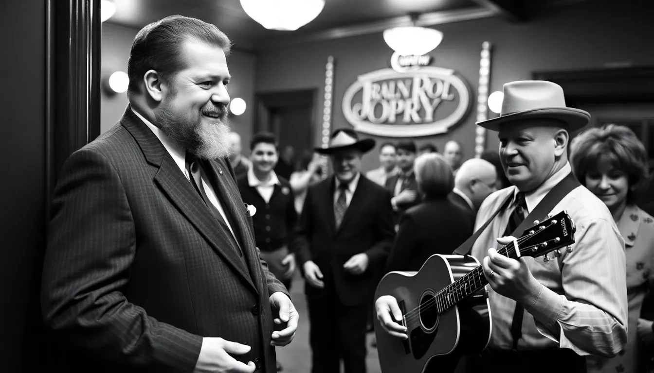 Lainey Wilson smiles as she prepares to induct Jelly Roll into the Grand Ole Opry, showcasing the spirit of collaboration and support within the country music community