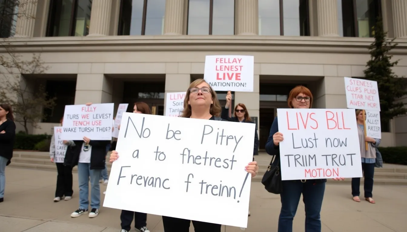 A courtroom filled with legal experts and media representatives, highlighting the intense scrutiny surrounding the antitrust case against Live Nation