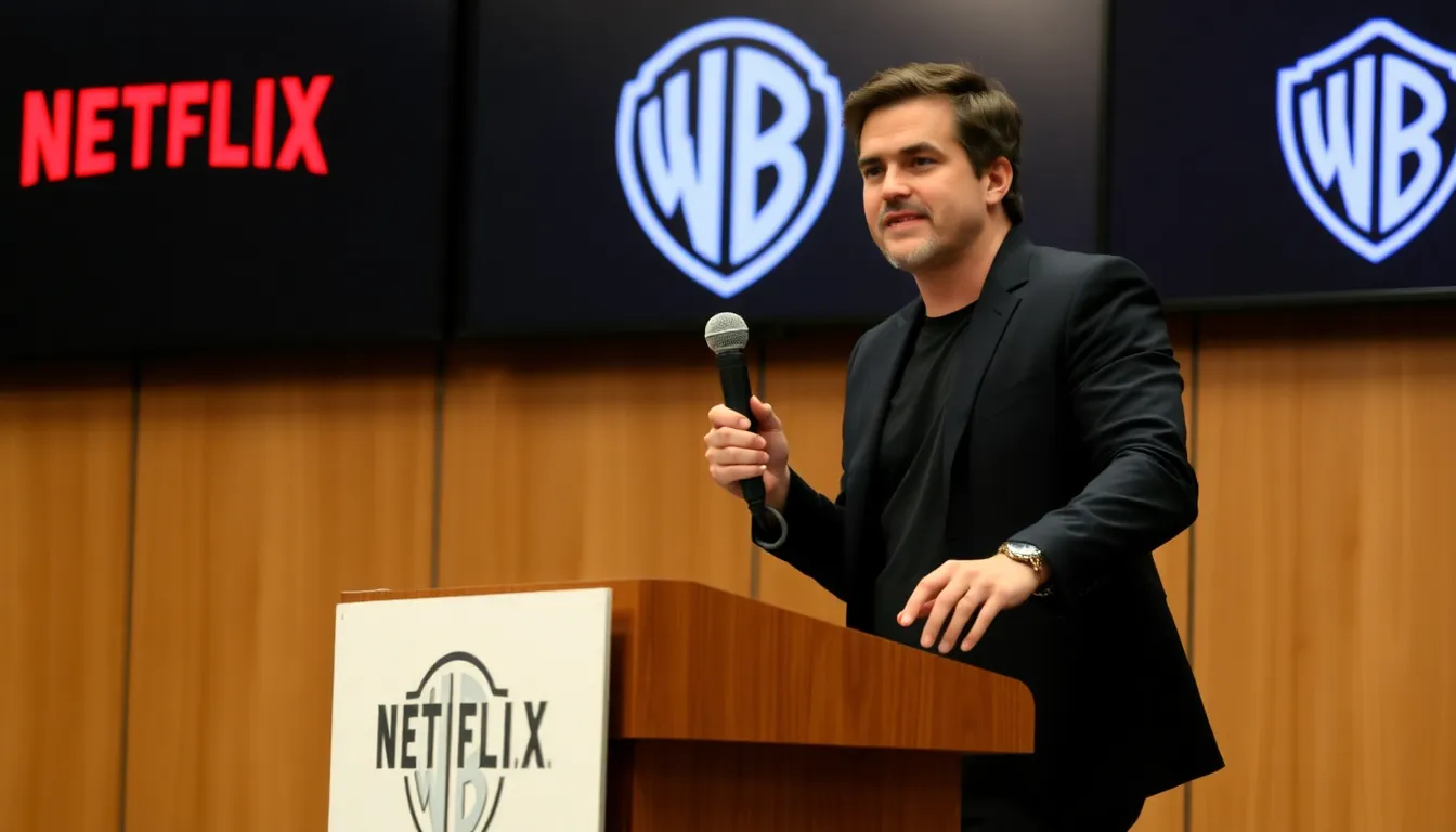 A discussion unfolds about the future of filmmaking as major studios adapt to the evolving streaming landscape
