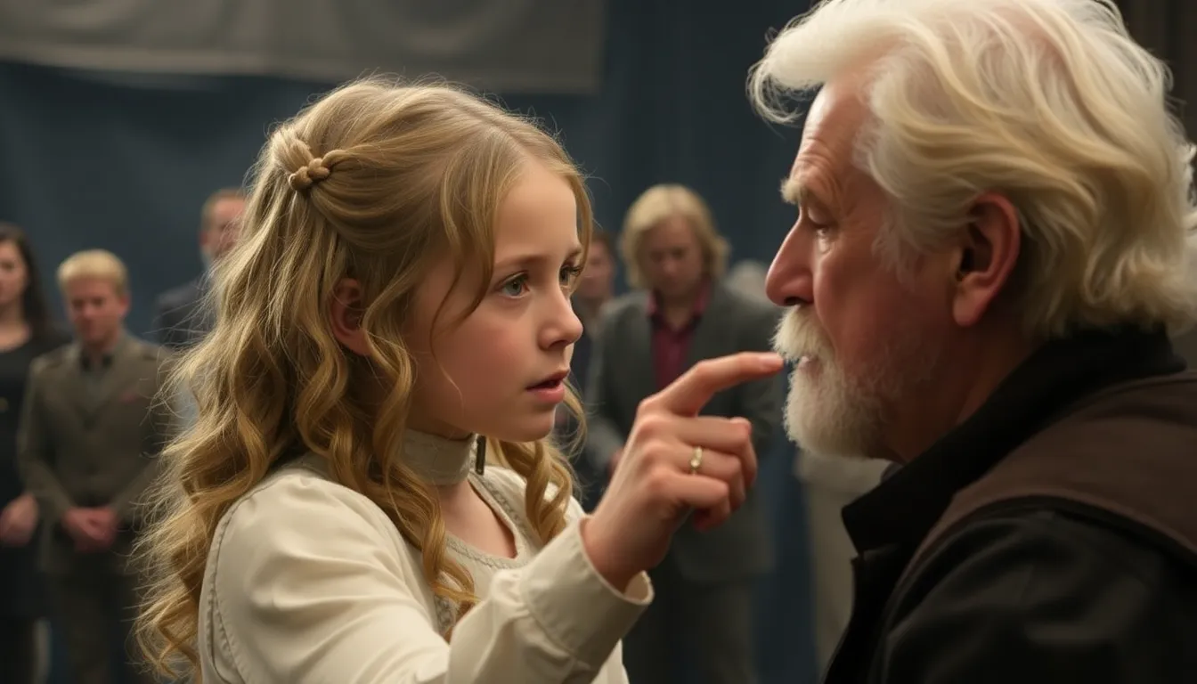 McKenna Grace and Glenn Close engage in playful banter at the Dior Addict Sweet Shop Party, showcasing their dynamic relationship as they share the spotlight