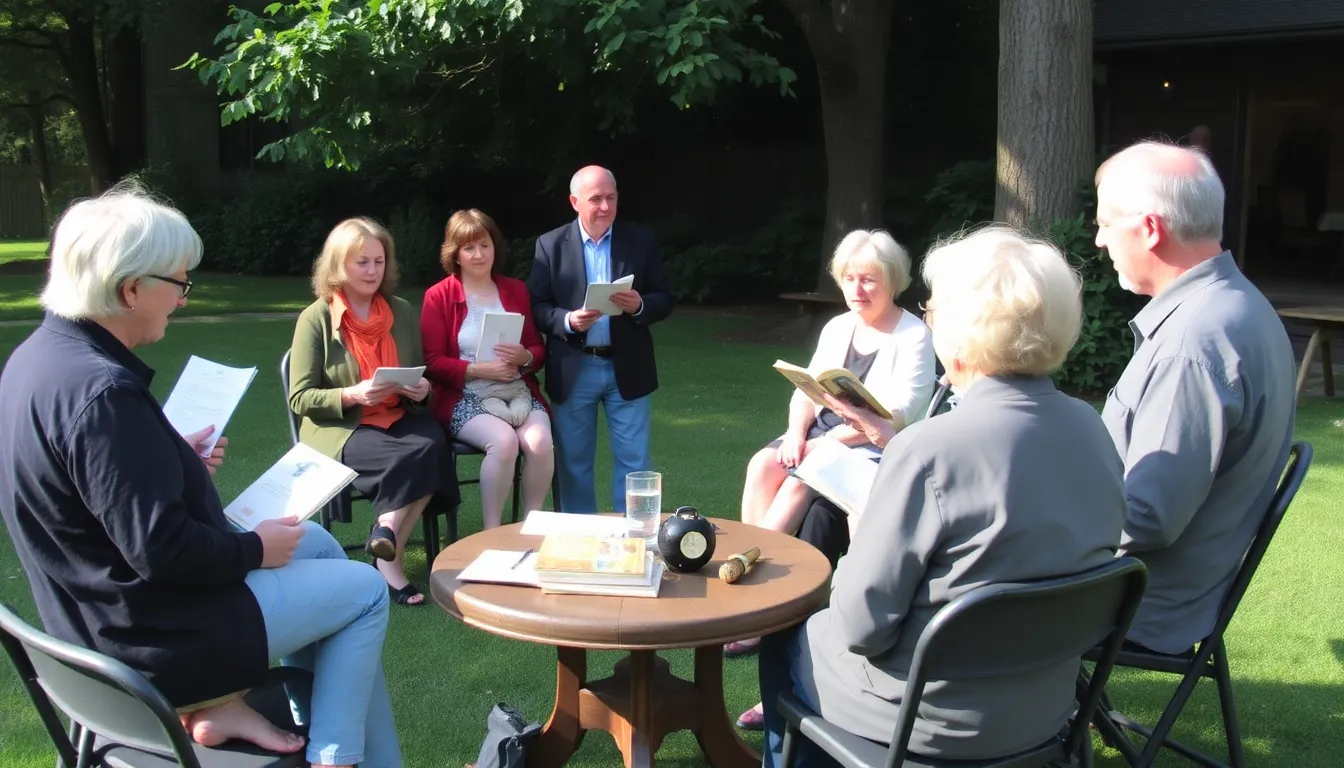 A tribute event honoring Cees Nooteboom, with attendees reflecting on his legacy and impact on contemporary writing