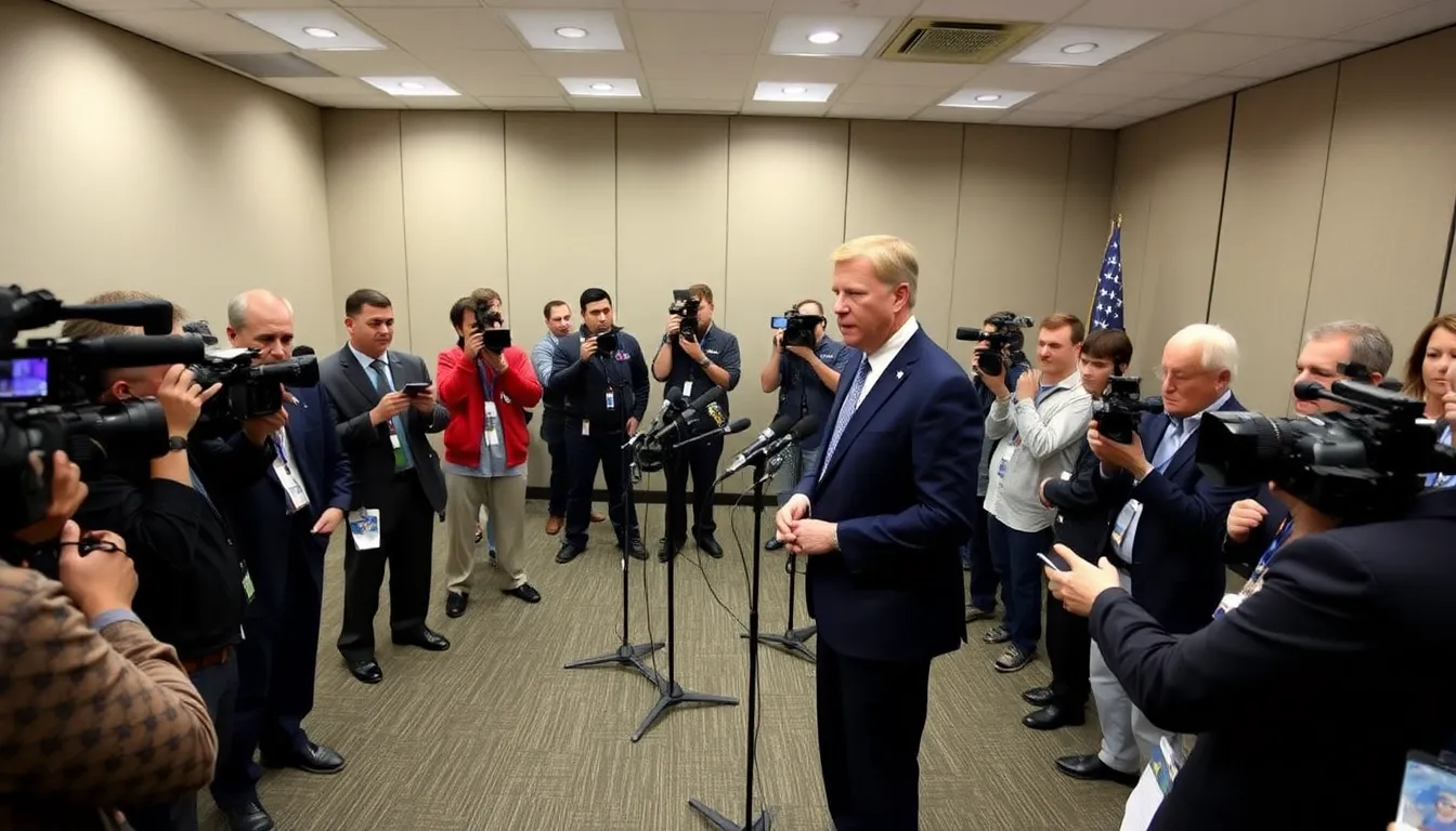 NASA Administrator Bill Nelson speaks at a press conference, addressing the recent failure of Boeing's Starliner spacecraft and its implications for future crewed missions.