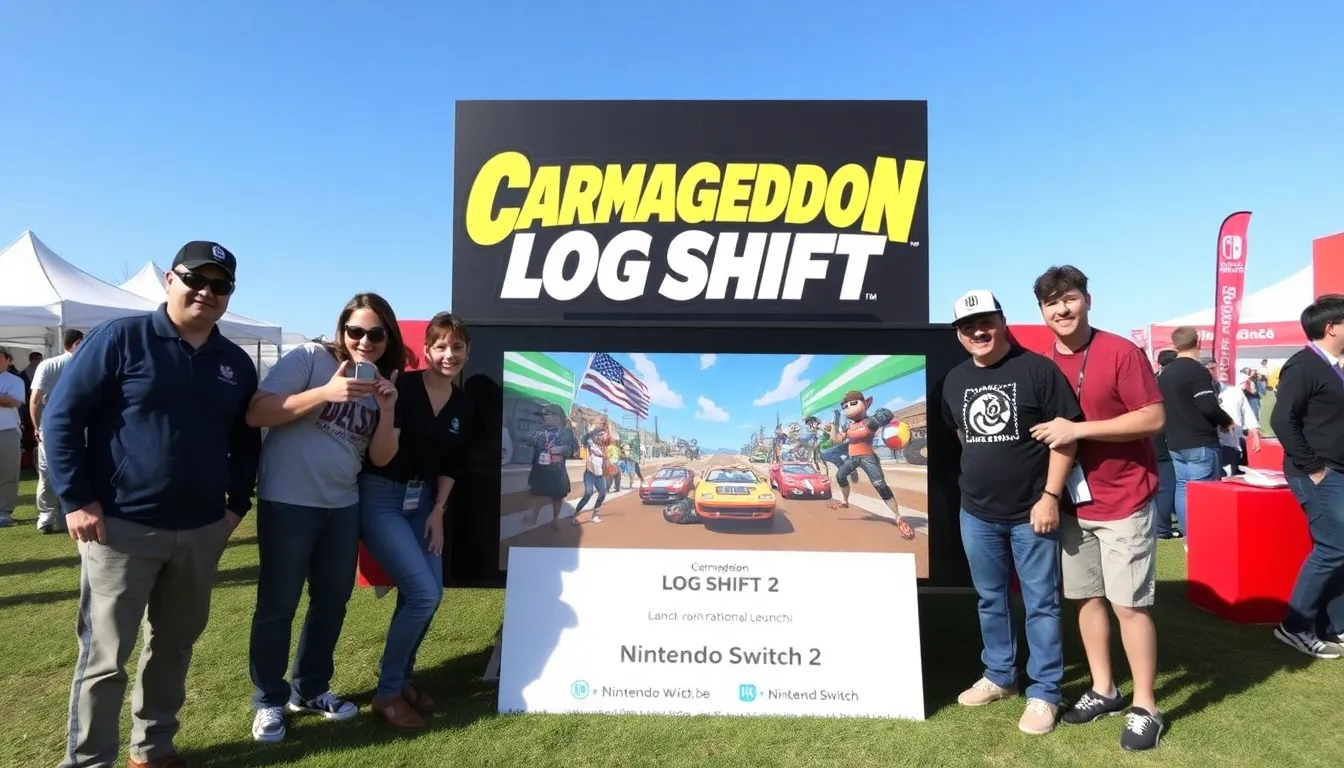 Gamers engaging in discussions about strategies and experiences related to Carmageddon Rogue Shift, highlighting community engagement
