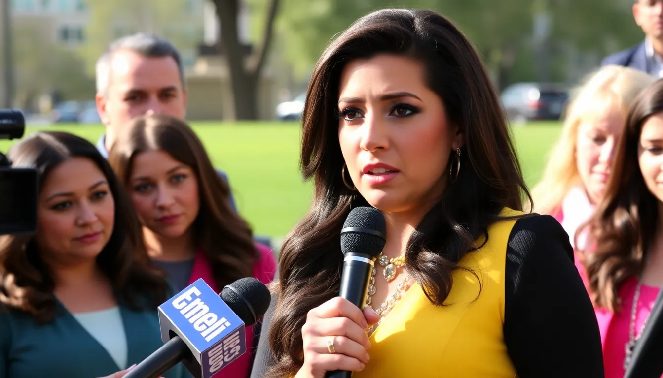 Nicole Snooki Polizzi stands outside, holding her phone and looking serious while sharing her cervical cancer diagnosis with her followers on social media.