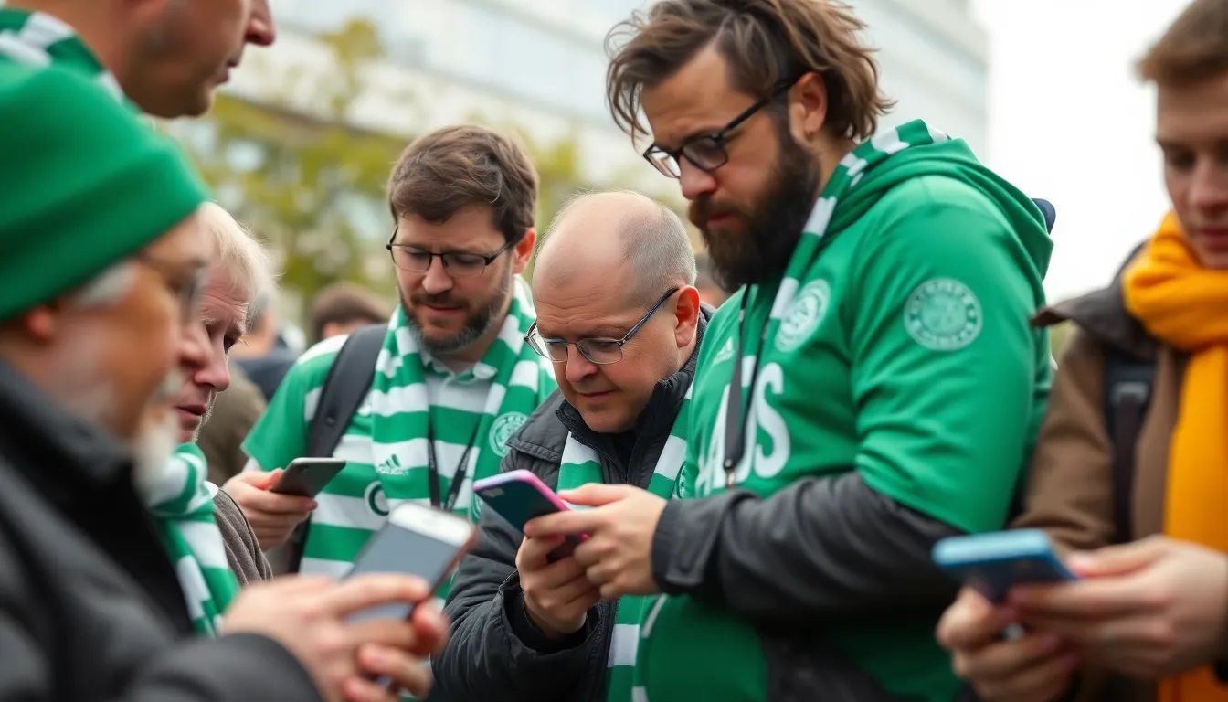 Manager Brendan Rodgers analyzing team performance during a practice session
