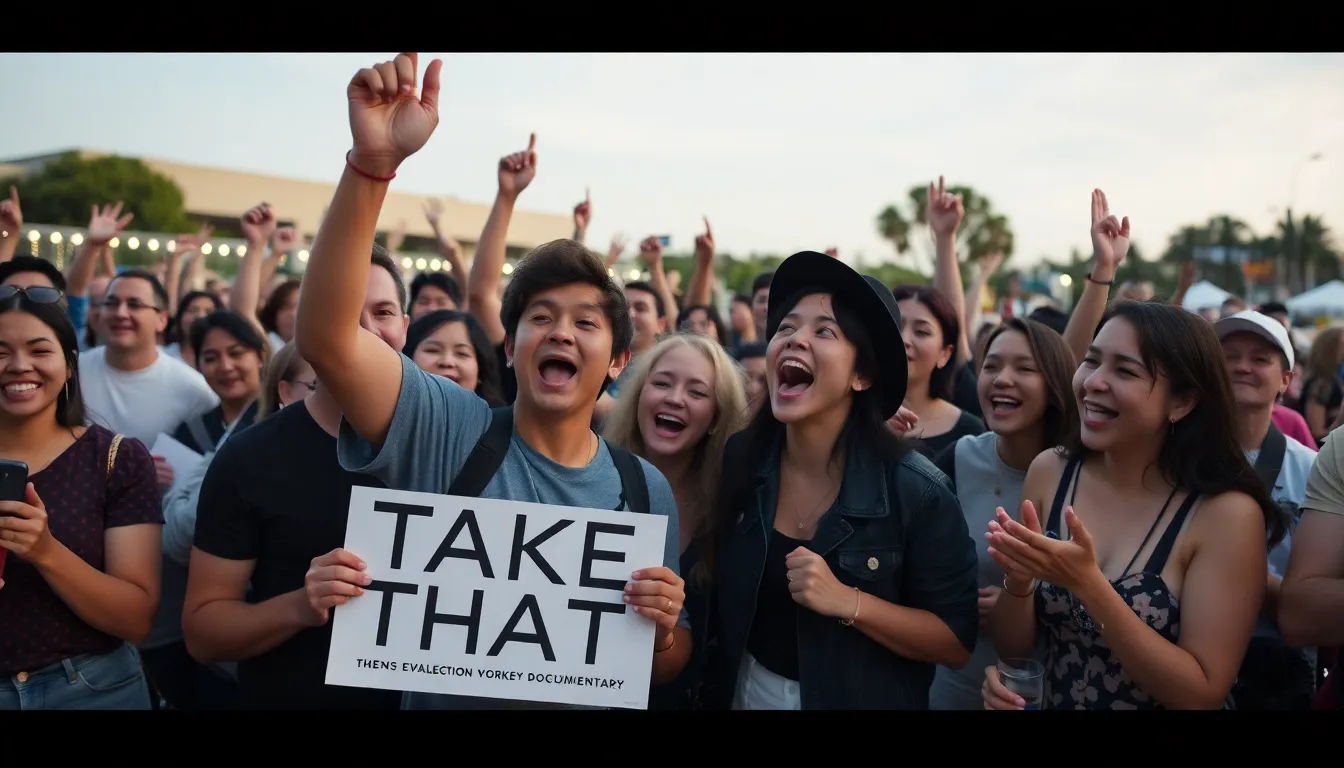 The documentary captures the emotional essence of Take That's journey, illustrating the band's evolution and their enduring impact on pop culture over the decades