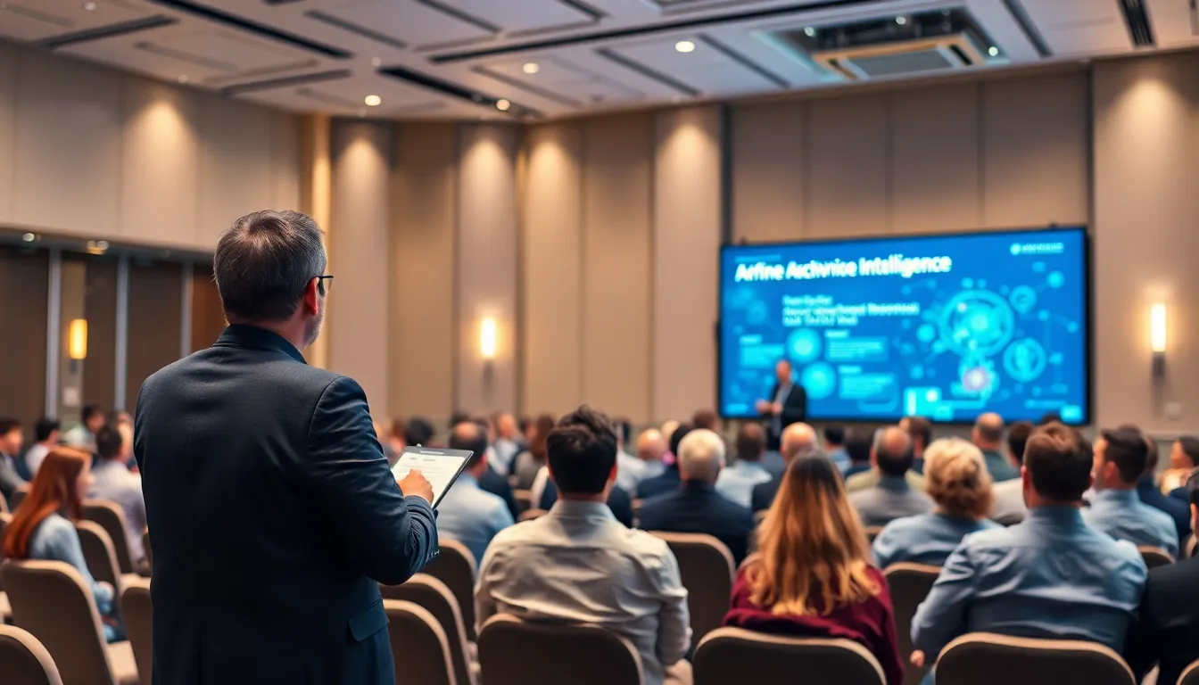 Industry leaders and policymakers engage in discussions at the AI Summit in San Francisco, focusing on the ethical implications and regulatory needs of advancing artificial intelligence technologies.