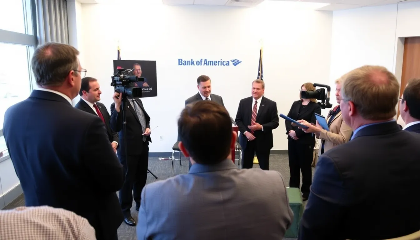 A visual representation of Bank of America's headquarters, symbolizing the financial institution's efforts to manage its reputation amidst ongoing legal challenges