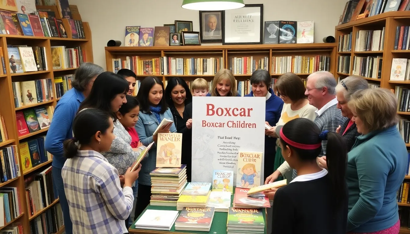 A gathering of literary advocates celebrating the importance of female authors in children's literature, with a focus on honoring Warner's legacy