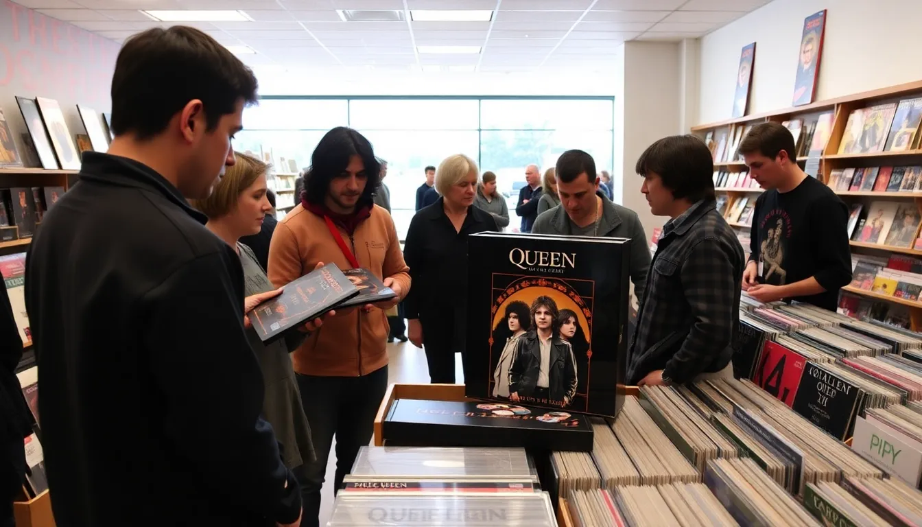 Exclusive artwork featured in the deluxe boxed set, highlighting the artistic vision behind the iconic 'Queen II' album