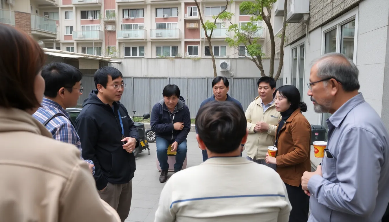 A landlord reviewing financial reports with concern, illustrating the potential impact of transaction fees associated with using Bilt for rent payments