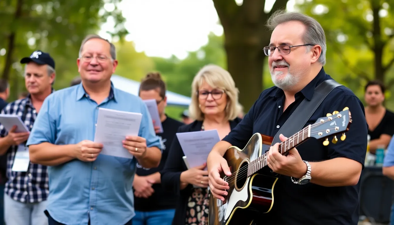 A vibrant tribute event showcases the enduring legacy of the guitarist, with attendees expressing their love for his contributions to rock and roll