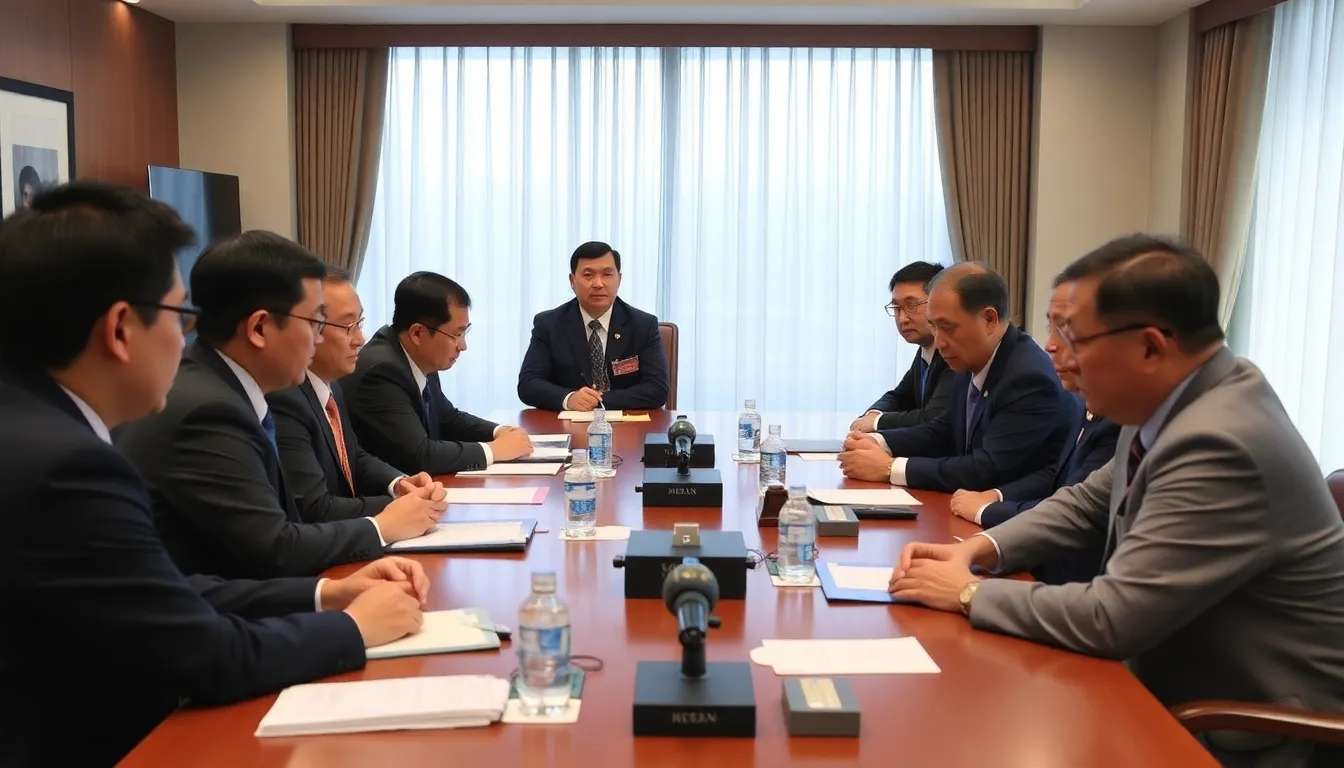 South Korean citizens participating in a public forum, expressing their concerns over the potential relocation of the antimissile system and its implications for national safety