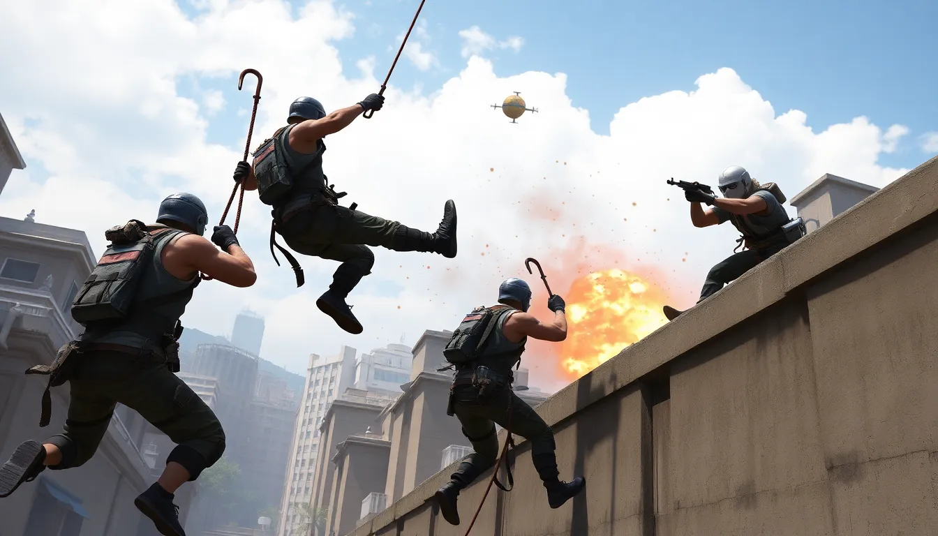 A group of gamers engaged in a heated discussion about the impact of new movement mechanics on their gameplay strategies