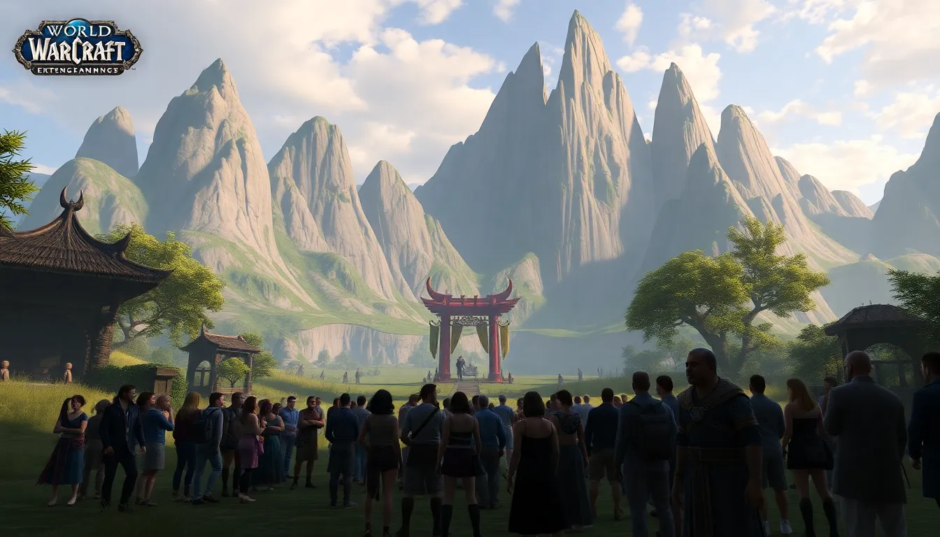 Players gather in the vibrant landscapes of Quel'thalas, eagerly embarking on new quests and strategizing for the challenging Midnight raid in World of Warcraft's latest expansion.