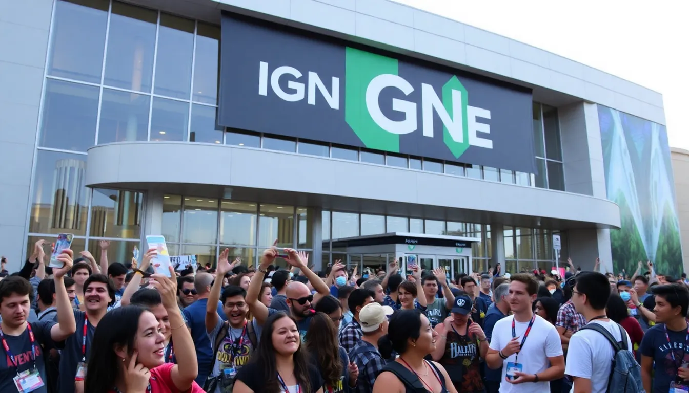 Enthusiastic fans line up for early bird tickets, eager to secure their spots for the muchanticipated IGN Live 2026
