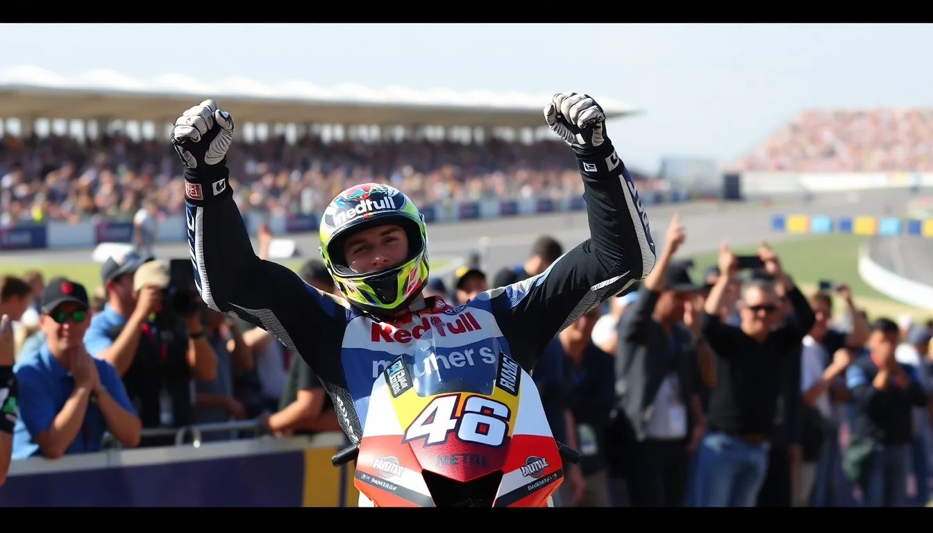 Young and experienced riders collide in the MotoGP circuit, highlighting the evolving dynamics of competition and the emergence of new talent