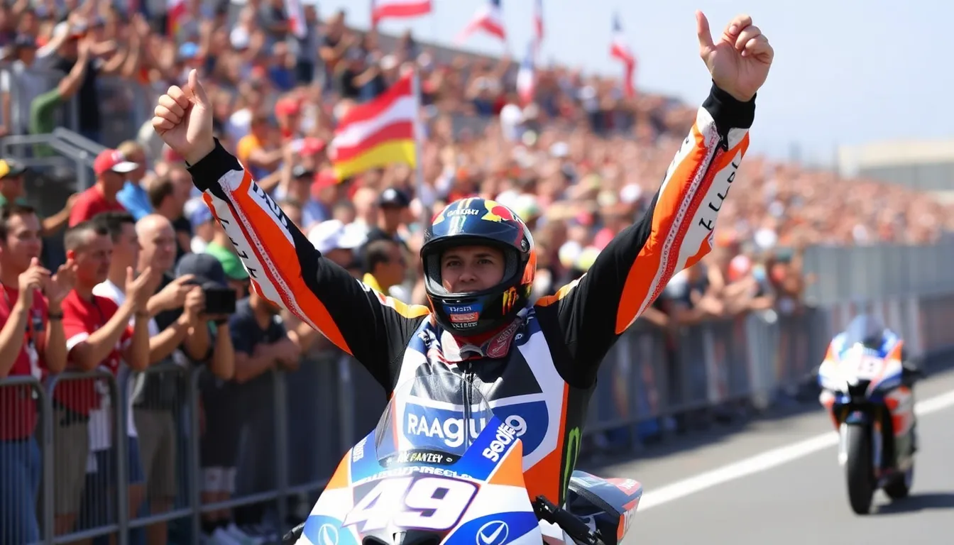The intense rivalry between Alex Marquez and Marco Bezzecchi unfolds as they battle for supremacy in the championship standings