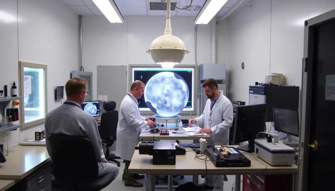 Engineers at NASA's Kennedy Space Center conduct final checks and rehearsals, ensuring that all systems are operational for the upcoming launch
