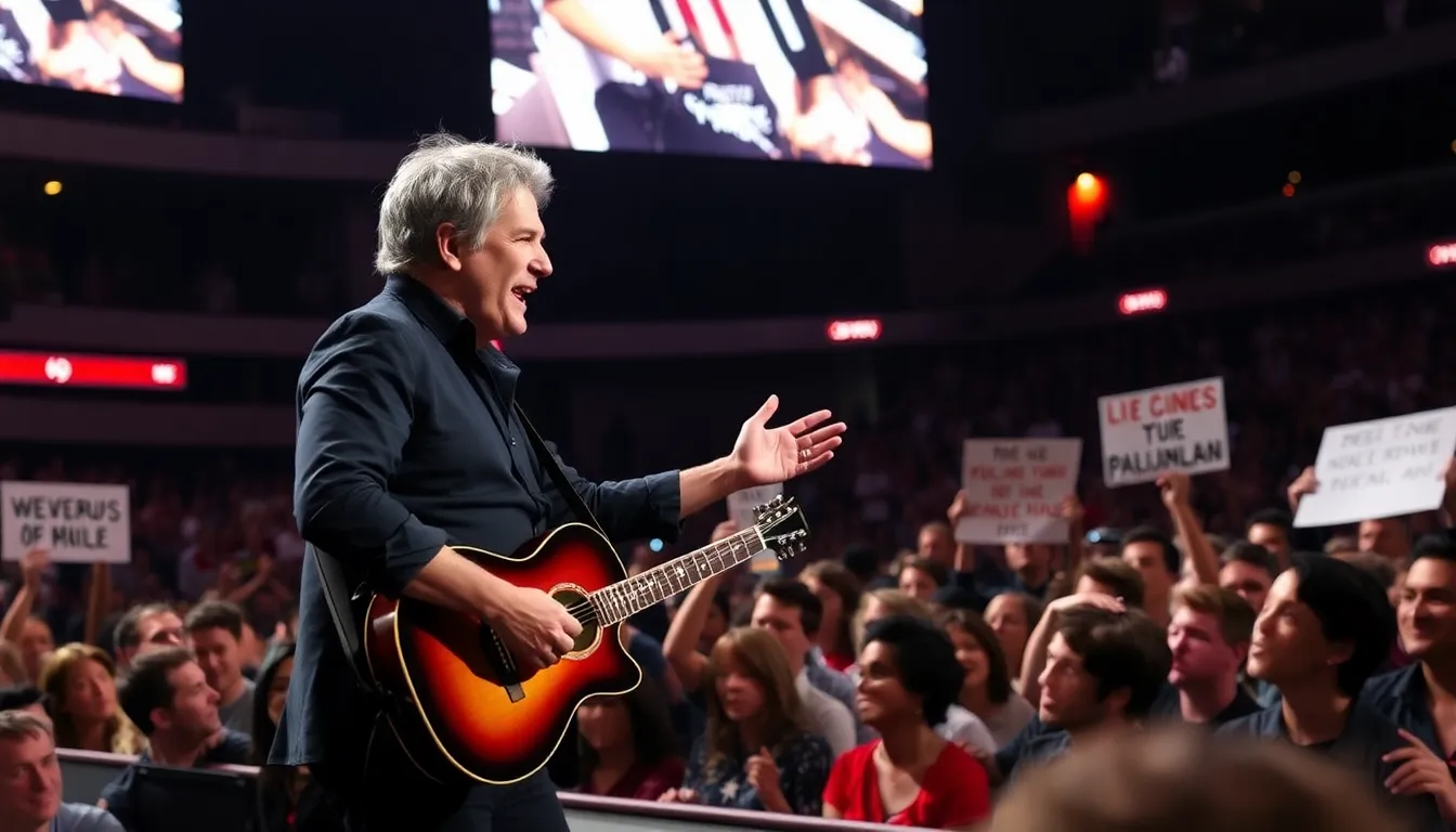 As the concert concludes, audience members leave the Forum with a renewed sense of purpose, embodying the communal spirit and connection fostered by the experience