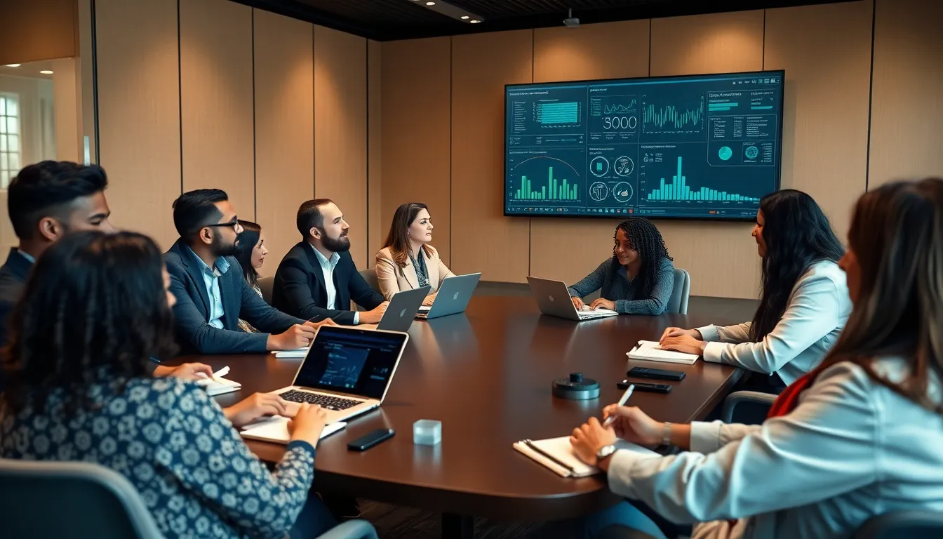 A diverse group of people gathers around a table, intently discussing strategies to decode a challenging linguistic puzzle that has gone viral online.