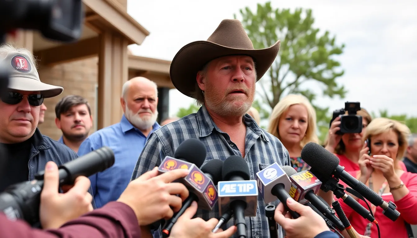 Chuck Norris's family holds a press conference to address and refute false AIgenerated rumors about his death, emphasizing the importance of verifying information online.
