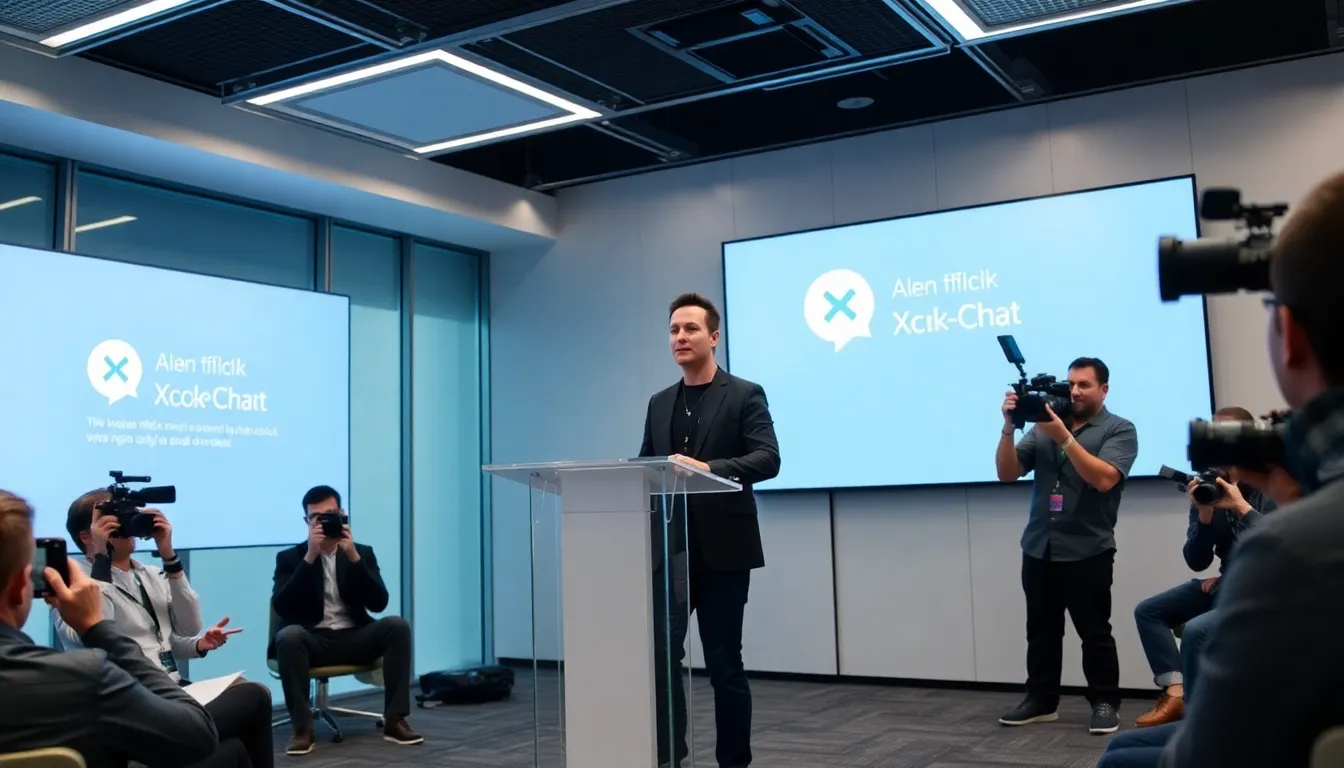 A group discussion among tech enthusiasts analyzing the implications of XChat's approach to privacy in digital communication