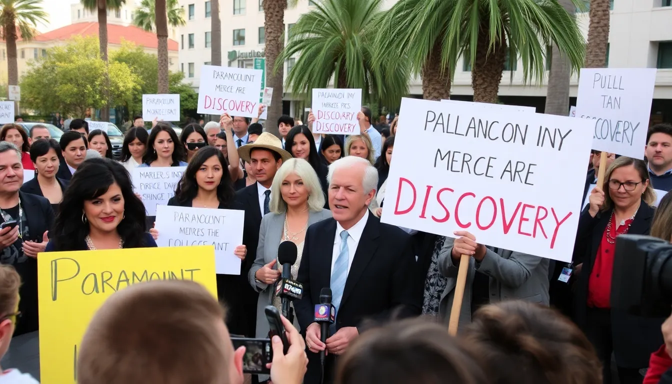A coalition of influential stars expressed their worries regarding the potential monopolistic practices that could arise from the merger between Paramount and Warner Bros Discovery