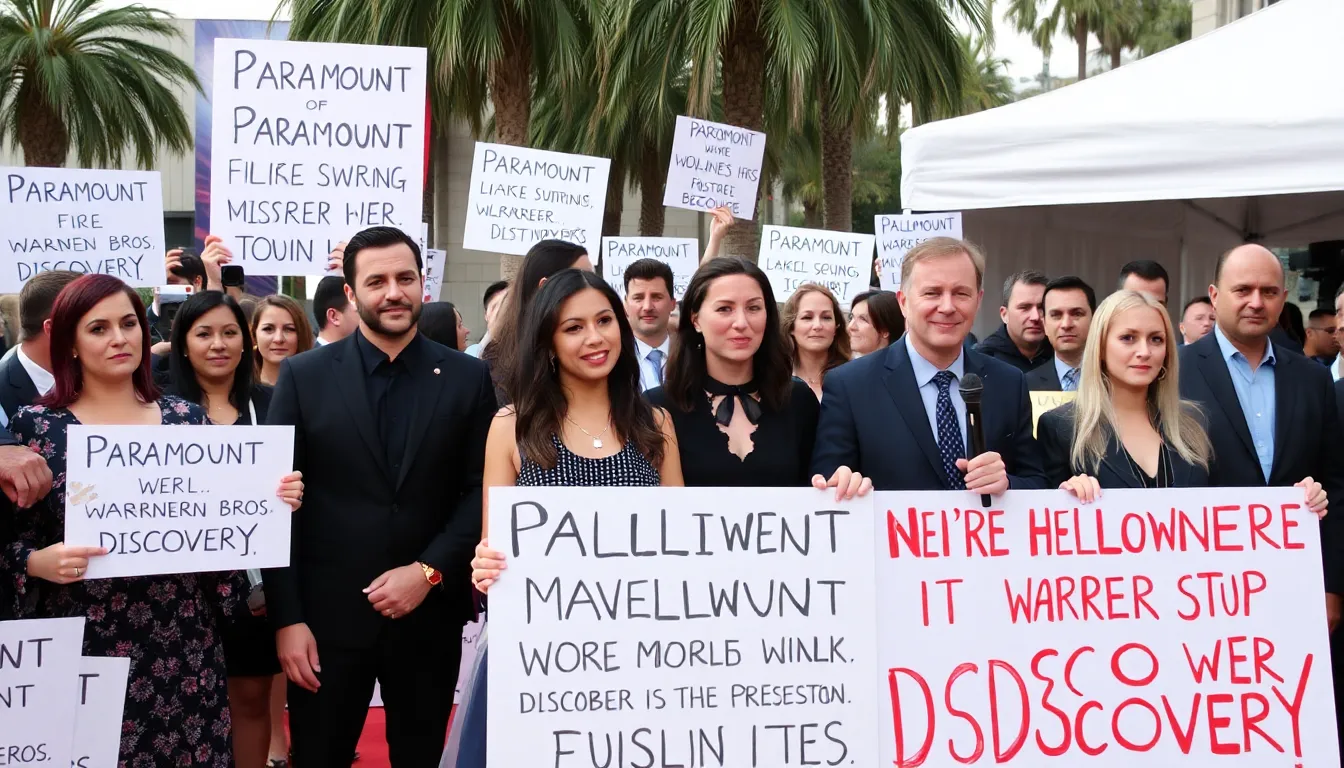 The proposed merger has sparked significant debate among Hollywood professionals, with many advocating for equitable practices and a broader range of content in the entertainment industry