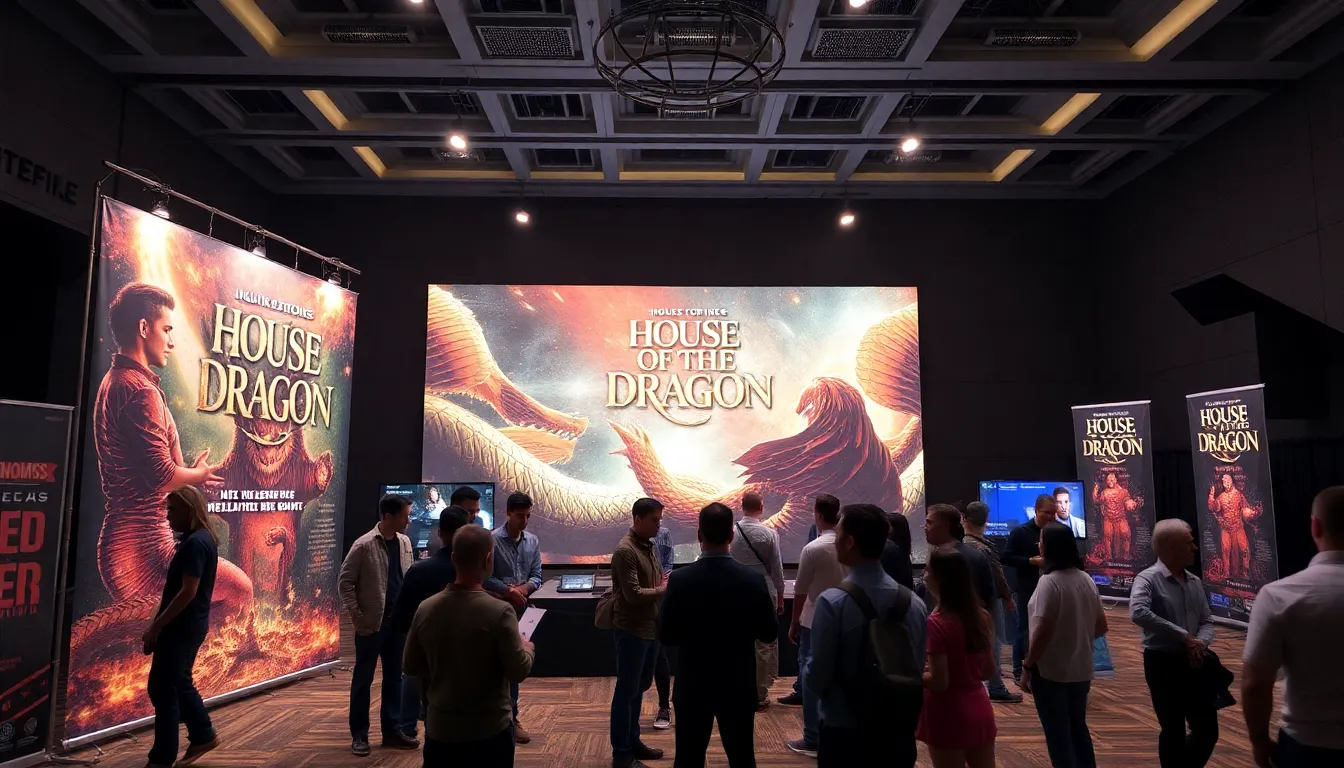 Iconic characters from the Game of Thrones universe, like Rhaenyra and Daemon Targaryen, interacting with players in the new game