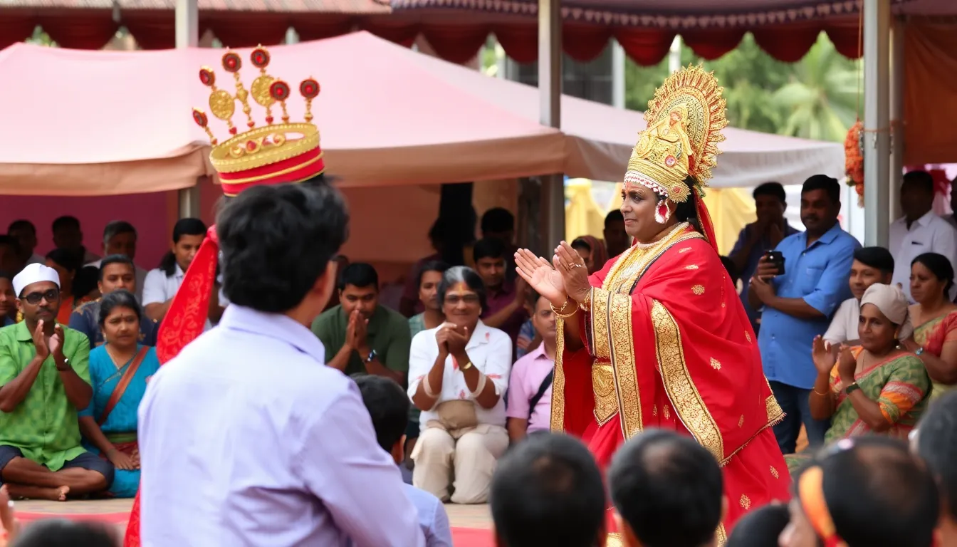 An online performance capturing the resilience of a renowned actor as he adapts to the challenges posed by the pandemic, engaging a global audience through digital platforms