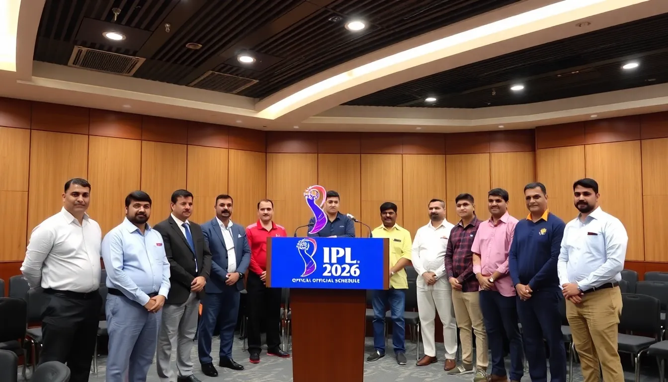 Fans eagerly awaiting the announcement of the IPL 2026 schedule, showcasing their enthusiasm for the tournament