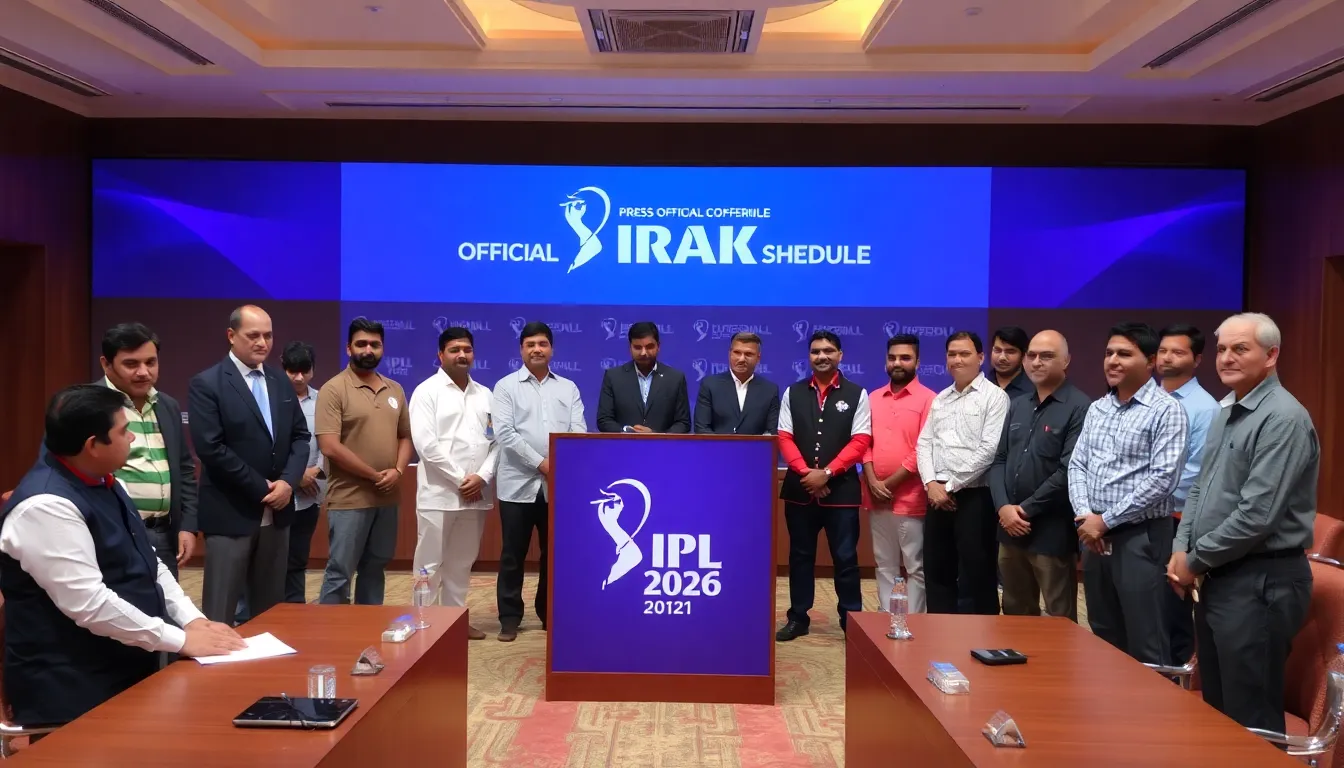 A busy Indian city buzzing with excitement as it gears up to host IPL matches, blending sports with local culture